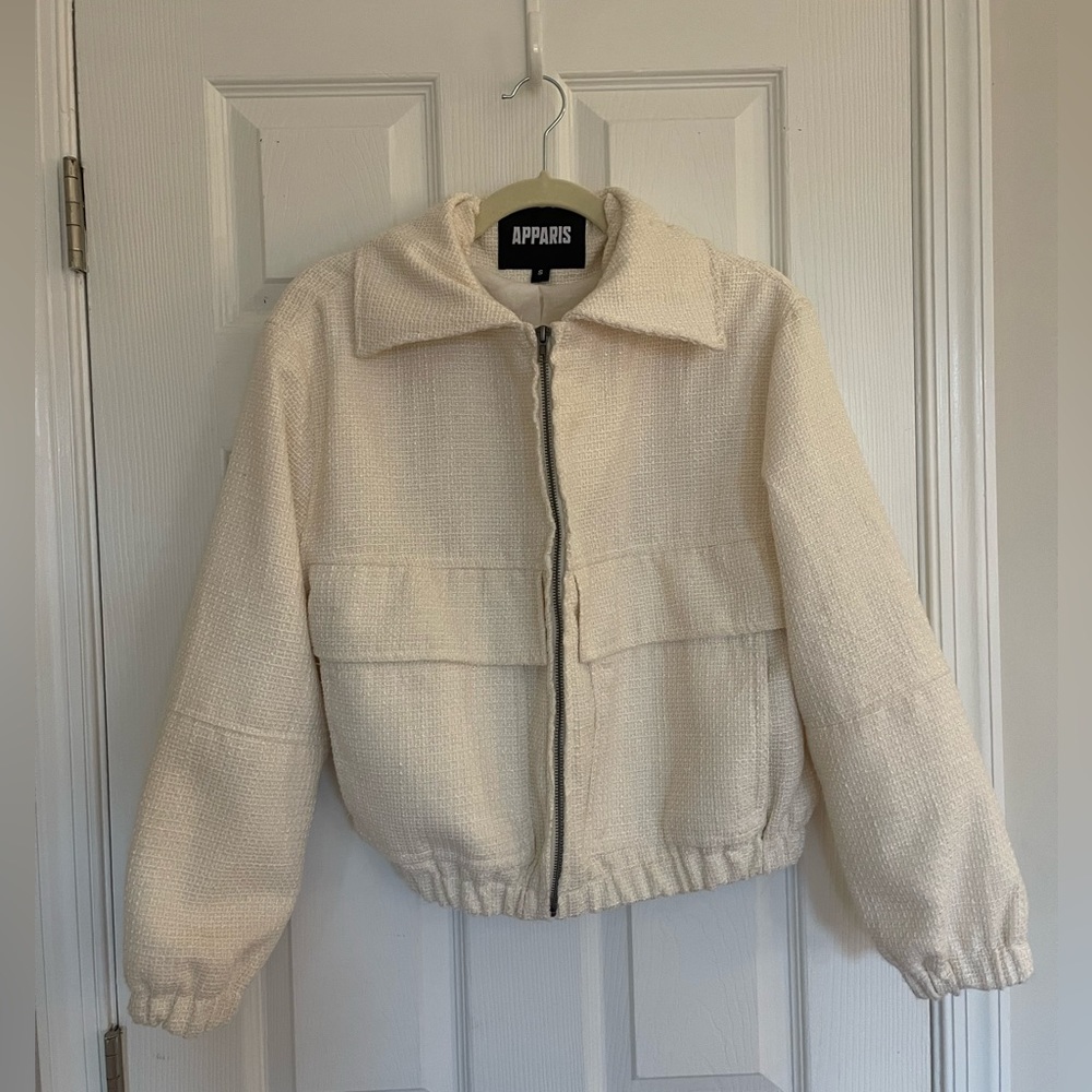 Apparis Syd Tweed Bomber Jacket